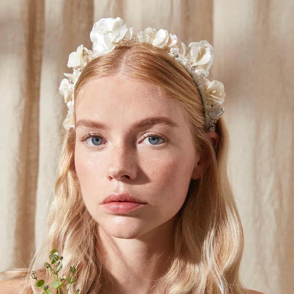NWOT BHLDN Gaios Carmella Headband In White
